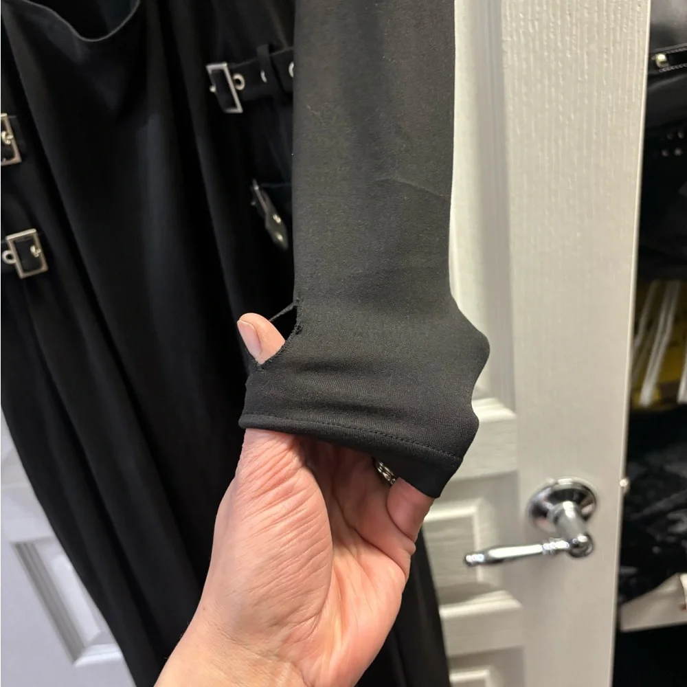 Forest Ink Nightshade Gothic Maxi Dress in Black - Picture 10 of 12